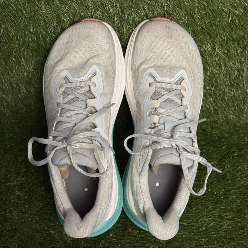 Altra Experience Flow 2 Womens Size 10.5 Gray Teal Running Shoes AL0A85RF233